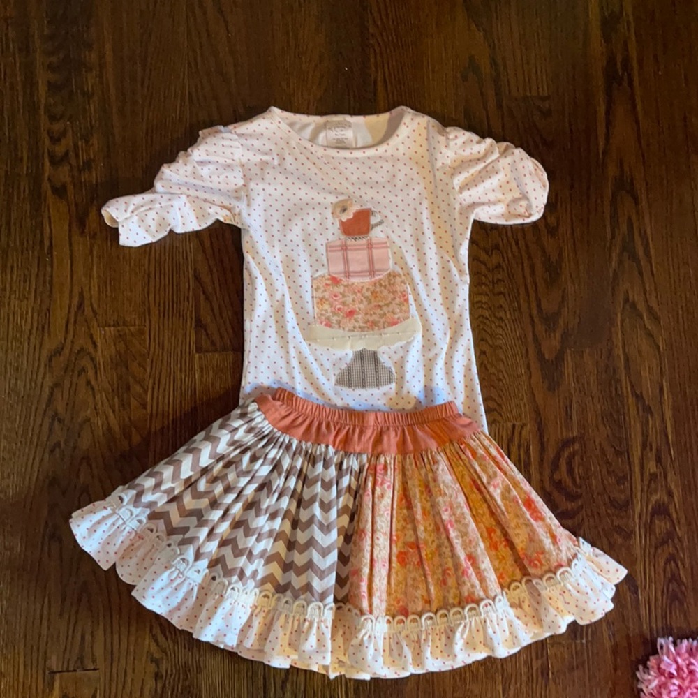 Persnickety girl size 7 outfit